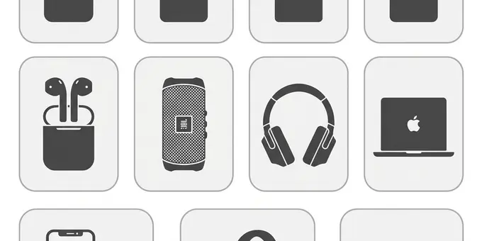 Compatible devices: iPhone, Samsung Galaxy, AirPods, Laptop, JBL Bluetooth Speaker